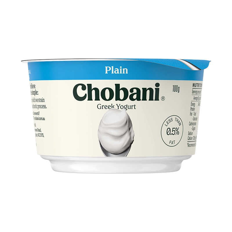 Chobani Yoghurt Natural 100g - 16 pce 