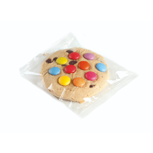 Large Choc Chip with Smarties ® - Flow Wrapped 74g - 40 pce 