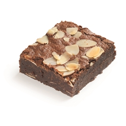 Chocolate Almond Brownie 90g - 15 pce 