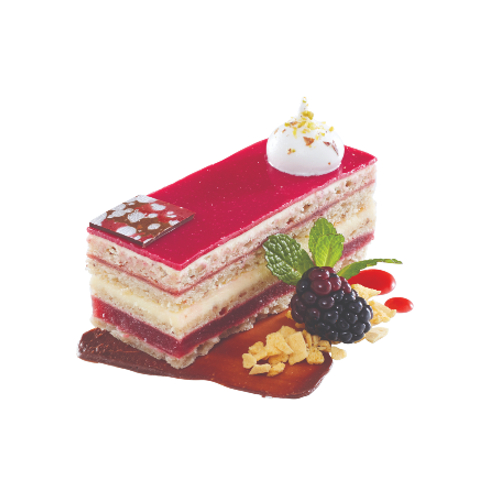 Raspberry Opera Cake 111g - 24 pe 
